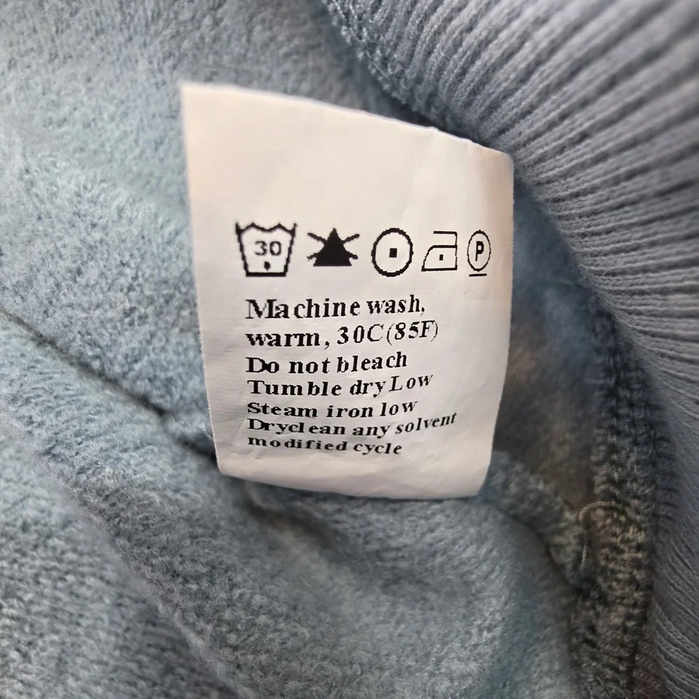 Dokotoo Womens 2XL Blue Hooded Sweatshirt Snap Henley Pullover Fleece Hoodie
